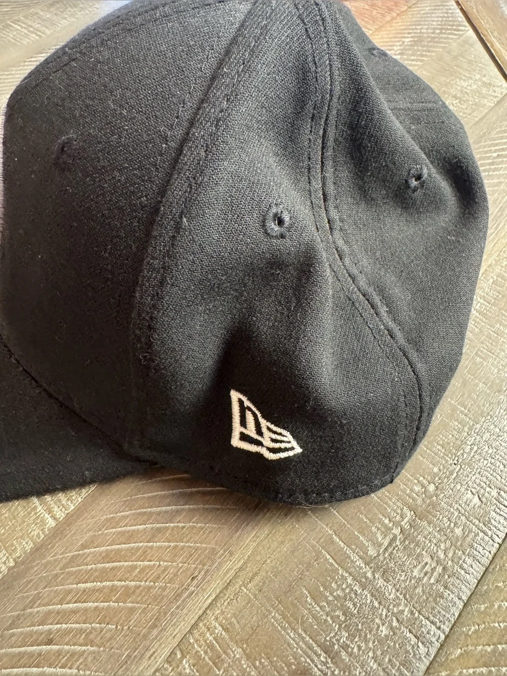 New Era 39THIRTY Steelers NFL Flex Fit Hat Black S/M Cap